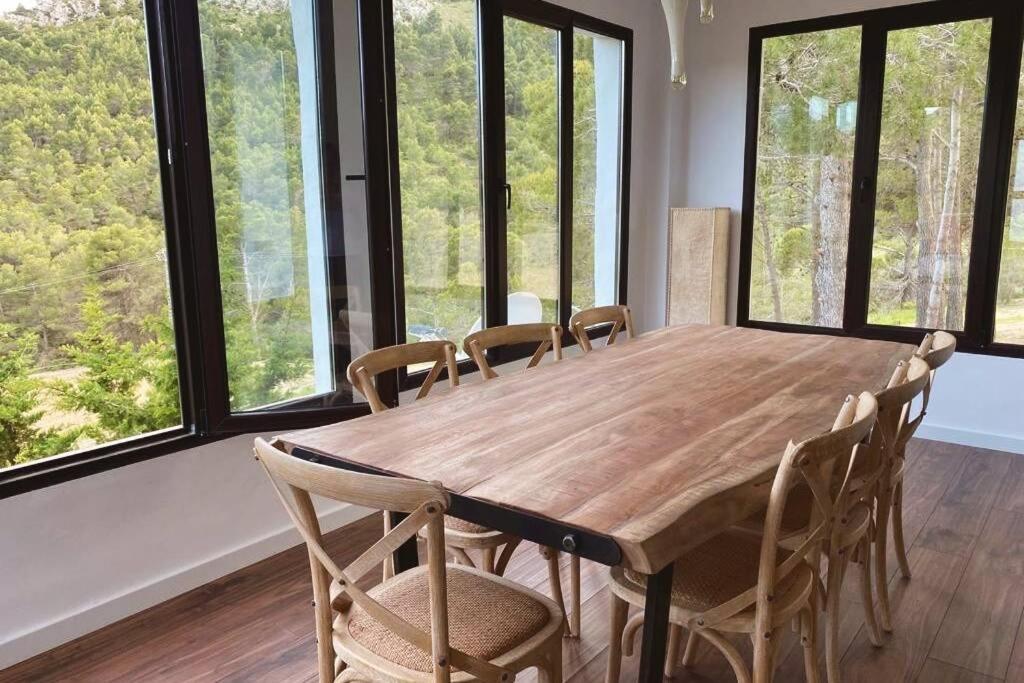 Mas Del Cel - Casa Rural Confrides Ngoại thất bức ảnh